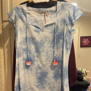 NWT vineyard vines dress cover up M medium